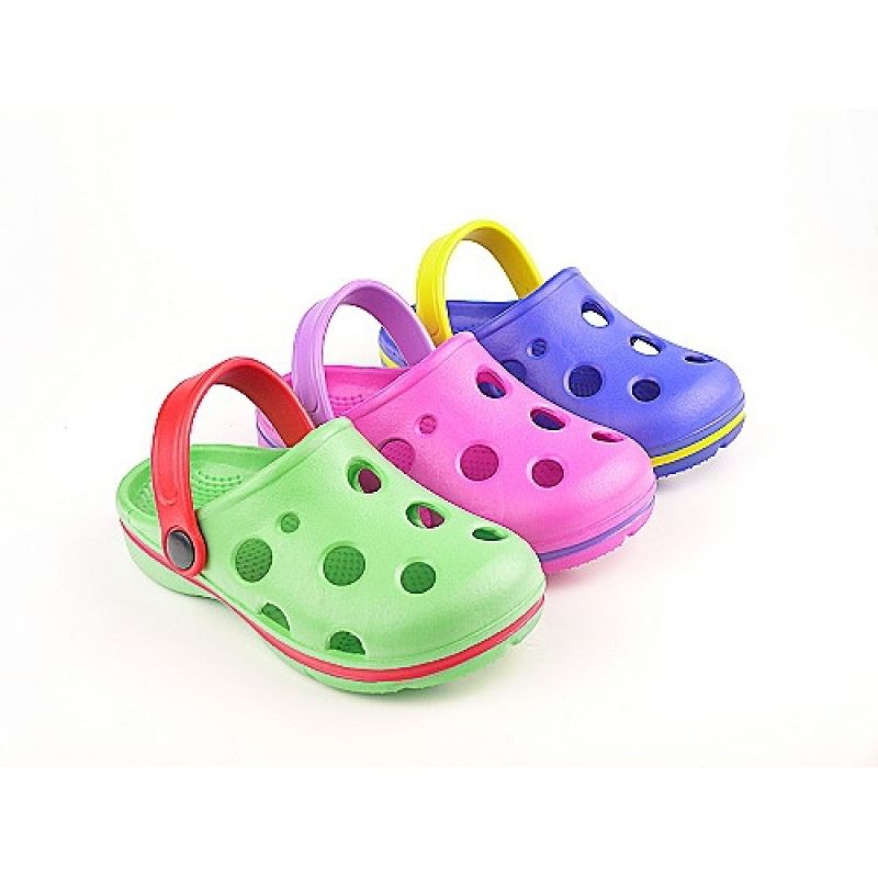 Kinder Clogs gr&uuml;n Gr&ouml;&szlig;e 23