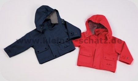 Playshoes Regenjacke Baby marine Gr&ouml;&szlig;e 104