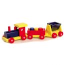 Zug mit zwei Wagen